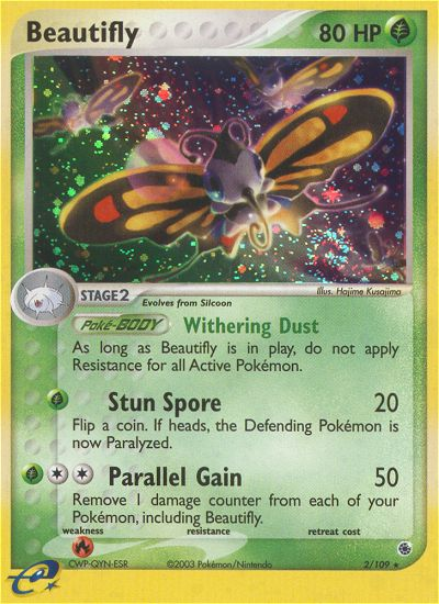 Beautifly (2/109) [EX: Ruby & Sapphire] | Gear Gaming Fayetteville