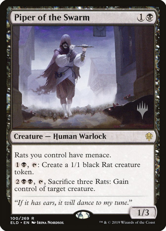Piper of the Swarm (Promo Pack) [Throne of Eldraine Promos] | Gear Gaming Fayetteville