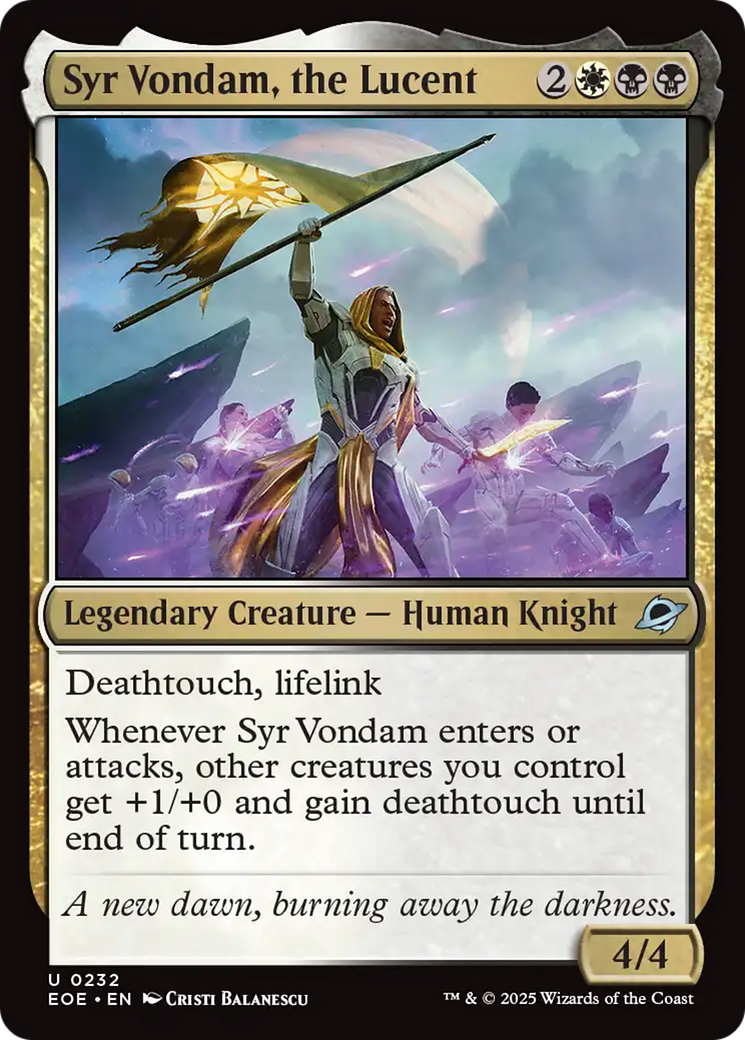 Syr Vondam, the Lucent [Edge of Eternities] | Gear Gaming Fayetteville