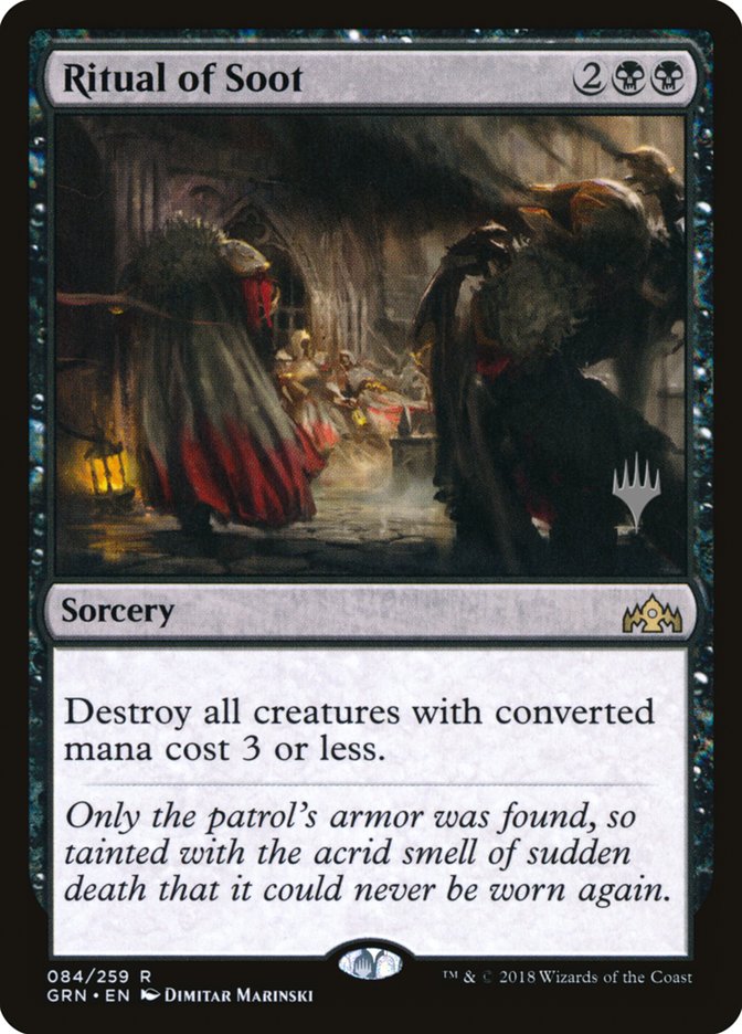 Ritual of Soot (Promo Pack) [Guilds of Ravnica Promos] | Gear Gaming Fayetteville
