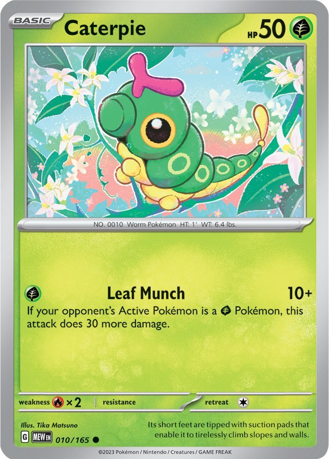 Caterpie (010/165) [Scarlet & Violet 151] | Gear Gaming Fayetteville