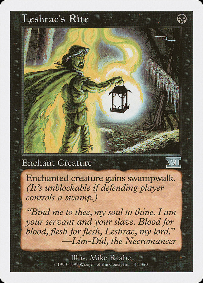 Leshrac's Rite [Classic Sixth Edition] | Gear Gaming Fayetteville