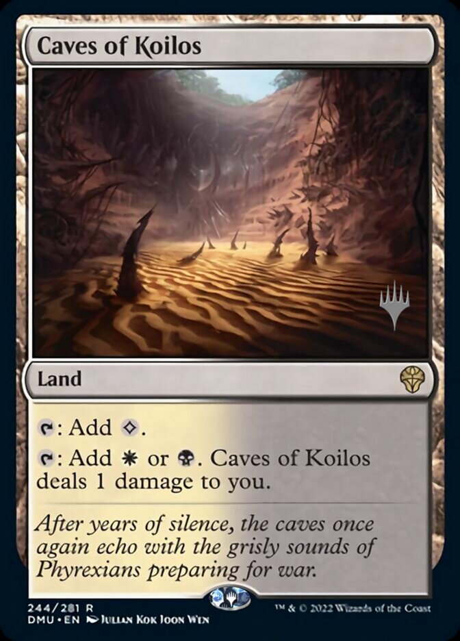 Caves of Koilos (Promo Pack) [Dominaria United Promos] | Gear Gaming Fayetteville