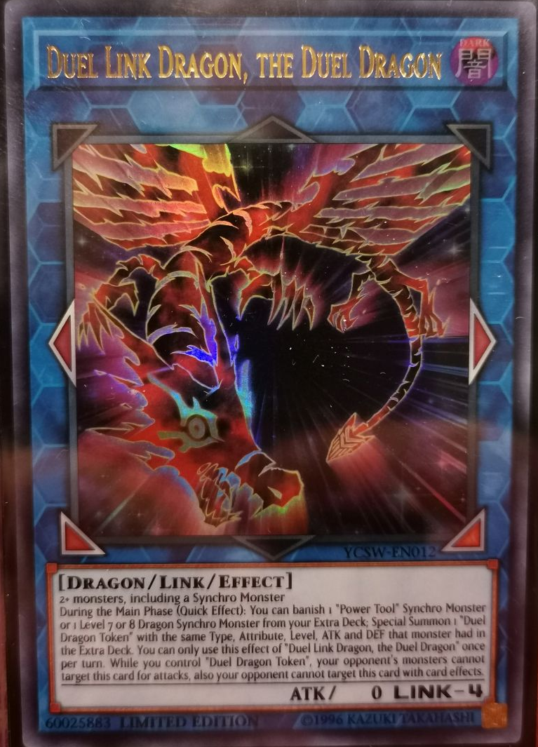 Duel Link Dragon, the Duel Dragon [YCSW-EN012] Ultra Rare | Gear Gaming Fayetteville