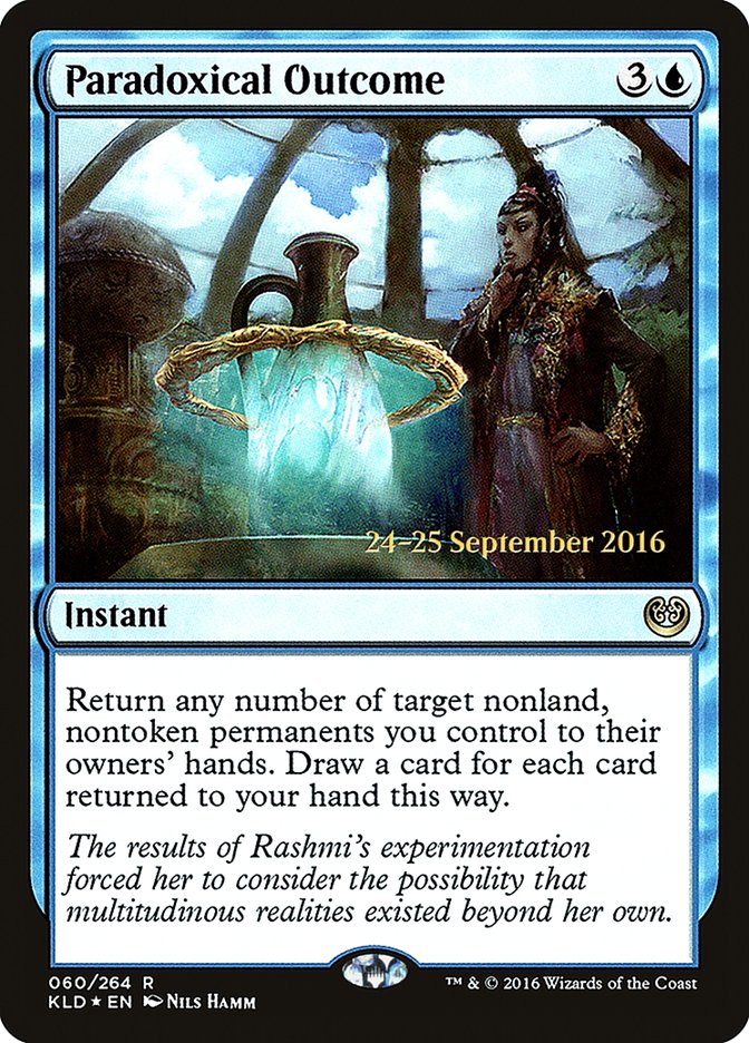 Paradoxical Outcome [Kaladesh Prerelease Promos] | Gear Gaming Fayetteville