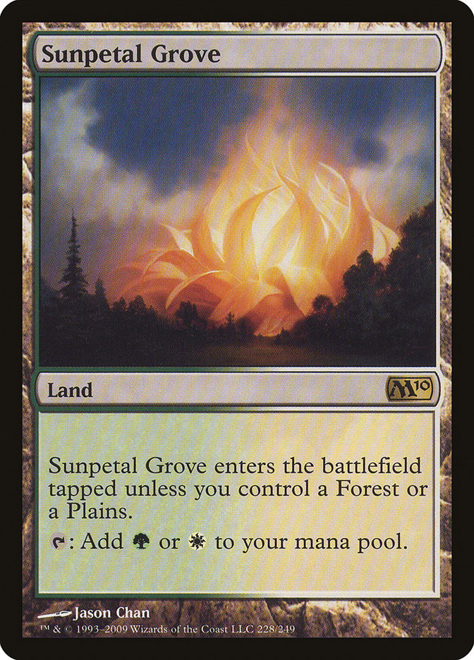 Sunpetal Grove [Magic 2010] | Gear Gaming Fayetteville