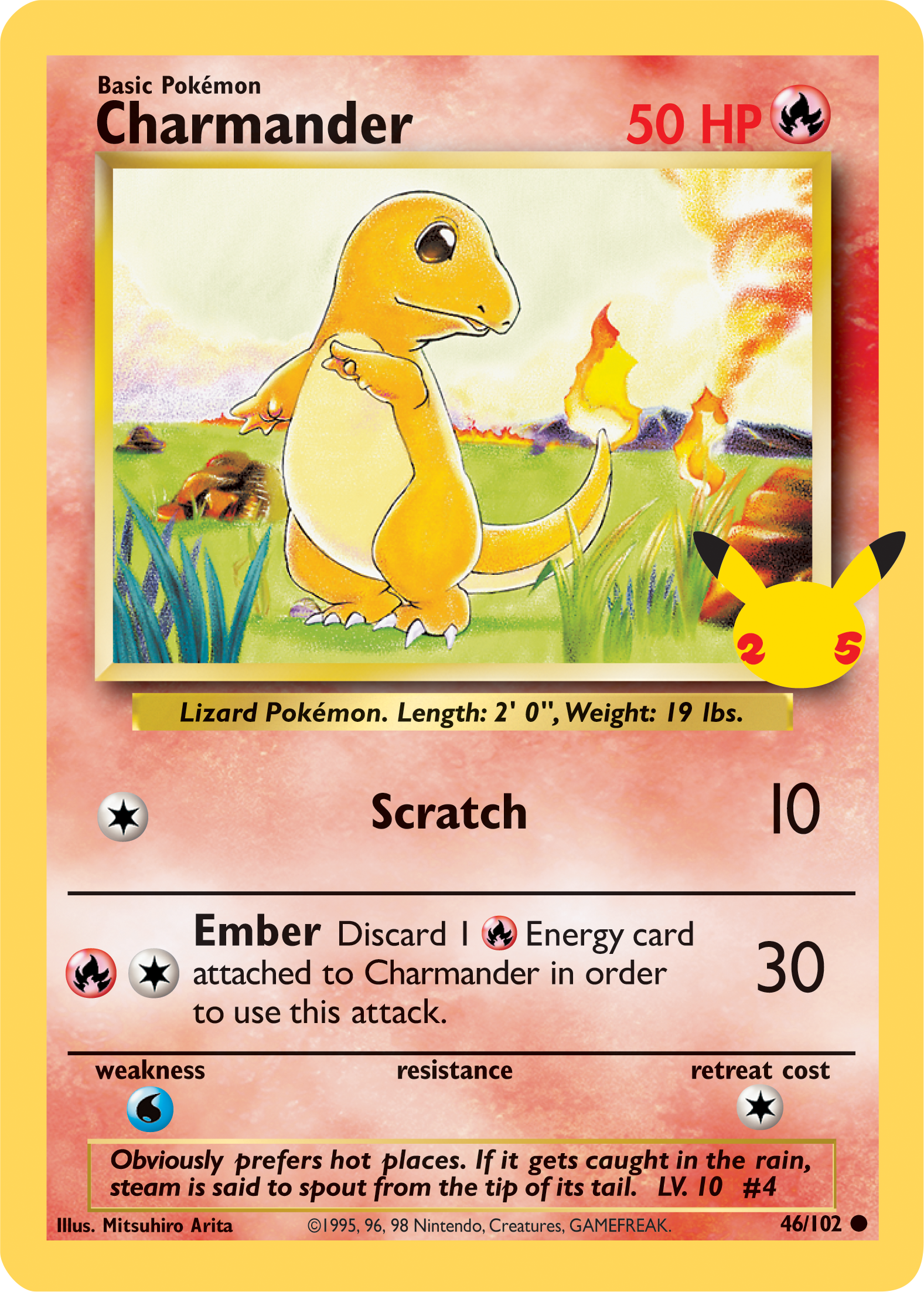 Charmander (46/102) (Jumbo Card) [First Partner Pack] | Gear Gaming Fayetteville