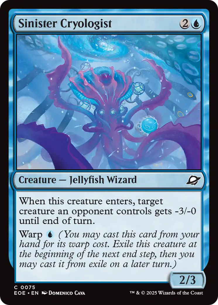 Sinister Cryologist [Edge of Eternities] | Gear Gaming Fayetteville