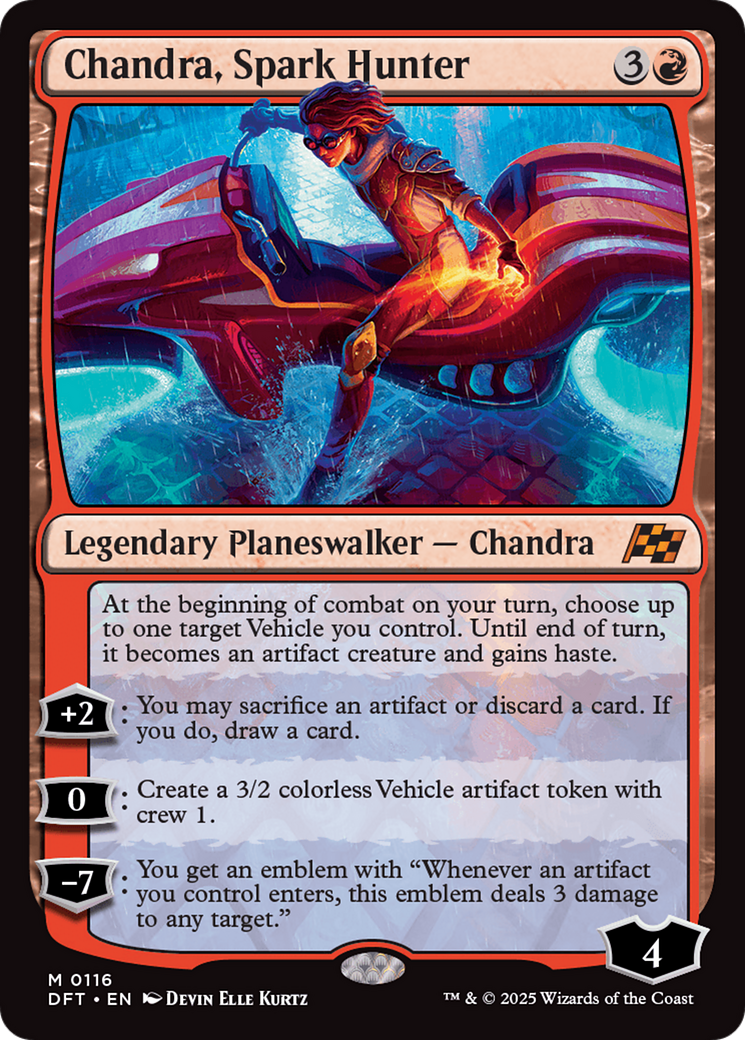 Chandra, Spark Hunter [Aetherdrift] | Gear Gaming Fayetteville