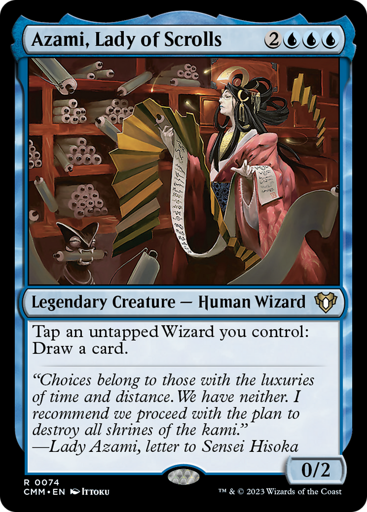 Azami, Lady of Scrolls [Commander Masters] | Gear Gaming Fayetteville