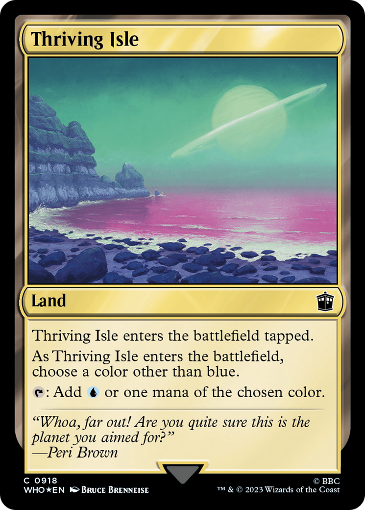 Thriving Isle (Surge Foil) [Doctor Who] | Gear Gaming Fayetteville