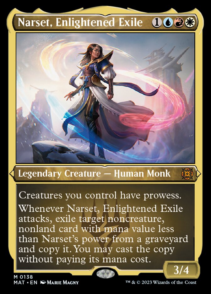 Narset, Enlightened Exile (Foil Etched) [March of the Machine: The Aftermath] | Gear Gaming Fayetteville