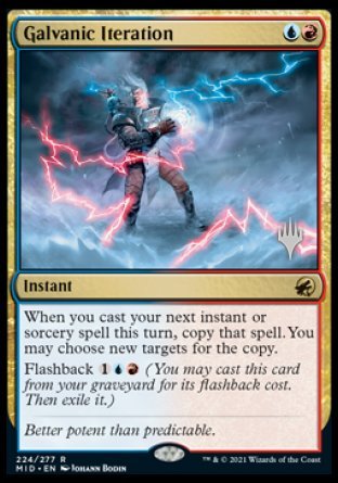 Galvanic Iteration (Promo Pack) [Innistrad: Midnight Hunt Promos] | Gear Gaming Fayetteville