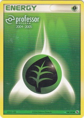 Grass Energy (104/109) (2004 2005) [Professor Program Promos] | Gear Gaming Fayetteville