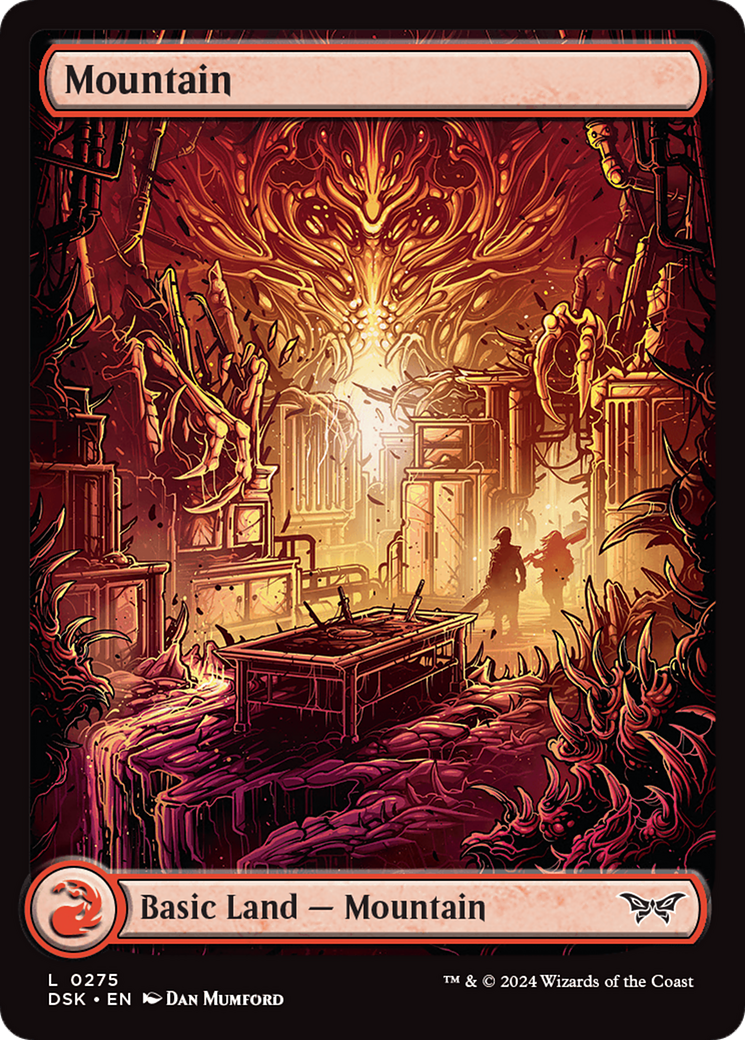 Mountain (275) - Full Art [Duskmourn: House of Horror] | Gear Gaming Fayetteville