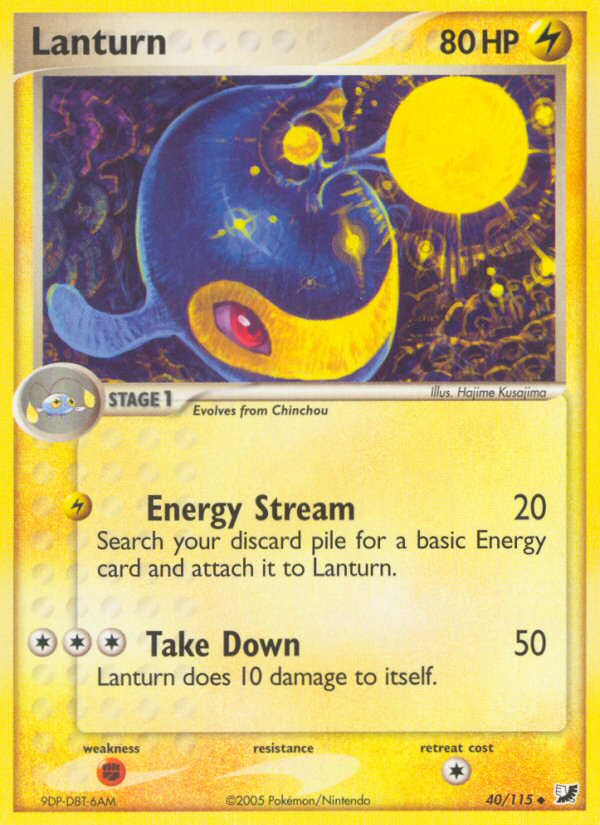 Lanturn (40/115) [EX: Unseen Forces] | Gear Gaming Fayetteville