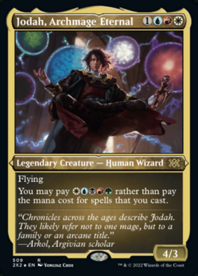 Jodah, Archmage Eternal (Foil Etched) [Double Masters 2022] | Gear Gaming Fayetteville