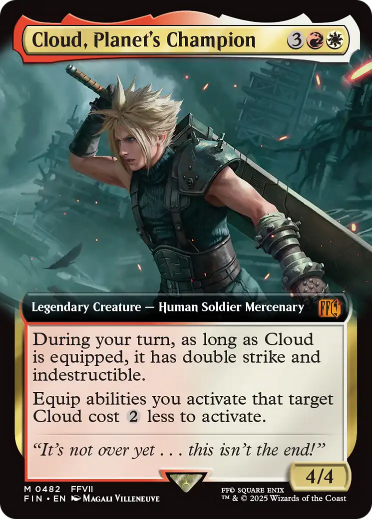 Cloud, Planet's Champion (Extended Art) [FINAL FANTASY] | Gear Gaming Fayetteville