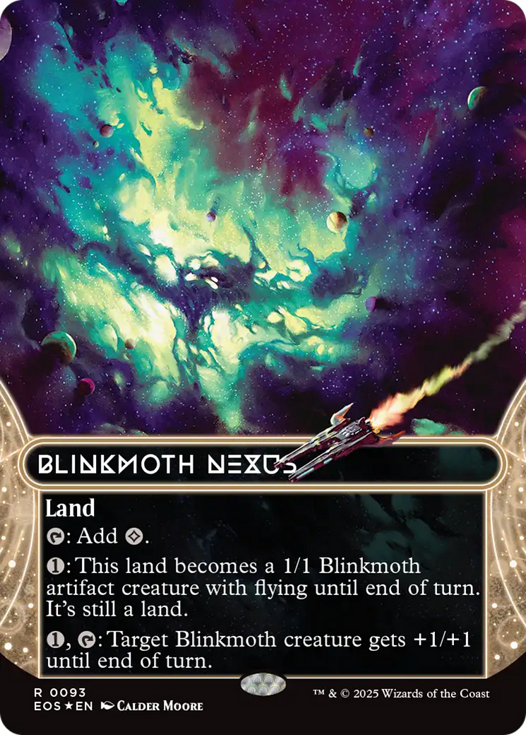 Blinkmoth Nexus (0093) (Borderless) (Galaxy Foil) [Edge of Eternities: Stellar Sights] | Gear Gaming Fayetteville
