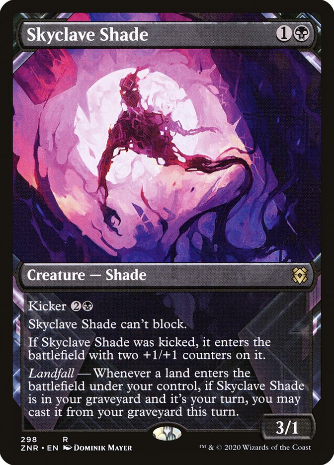 Skyclave Shade (Showcase) [Zendikar Rising] | Gear Gaming Fayetteville
