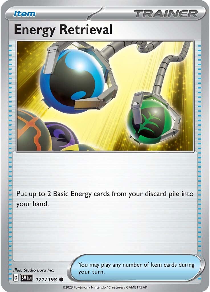 Energy Retrieval (171/198) [Scarlet & Violet: Base Set] | Gear Gaming Fayetteville