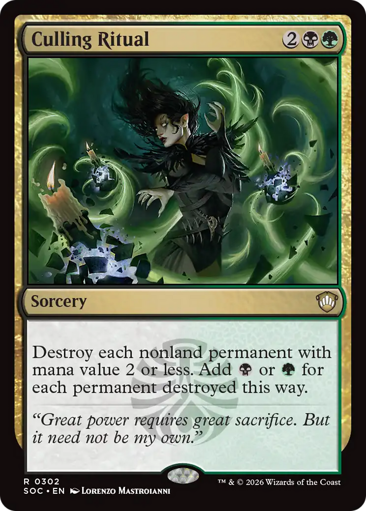 Culling Ritual [Secrets of Strixhaven Commander] | Gear Gaming Fayetteville
