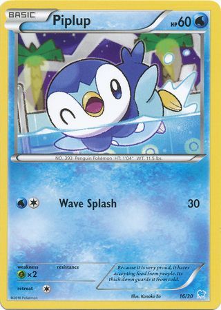 Piplup (16/30) [XY: Trainer Kit 3 - Suicune] | Gear Gaming Fayetteville