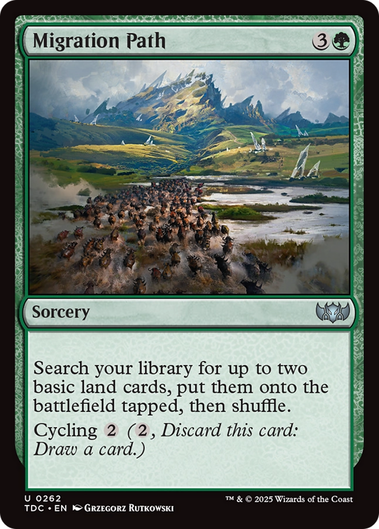 Migration Path [Tarkir: Dragonstorm Commander] | Gear Gaming Fayetteville