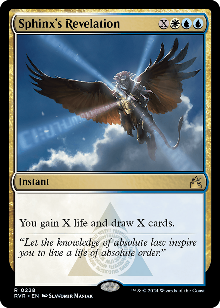 Sphinx's Revelation [Ravnica Remastered] | Gear Gaming Fayetteville
