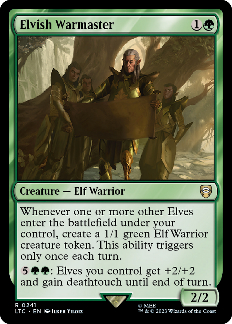 Elvish Warmaster [The Lord of the Rings: Tales of Middle-Earth Commander] | Gear Gaming Fayetteville