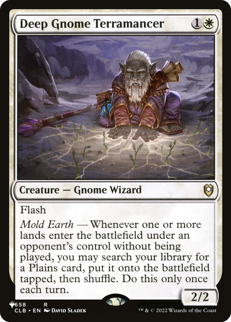 Deep Gnome Terramancer [The List] | Gear Gaming Fayetteville