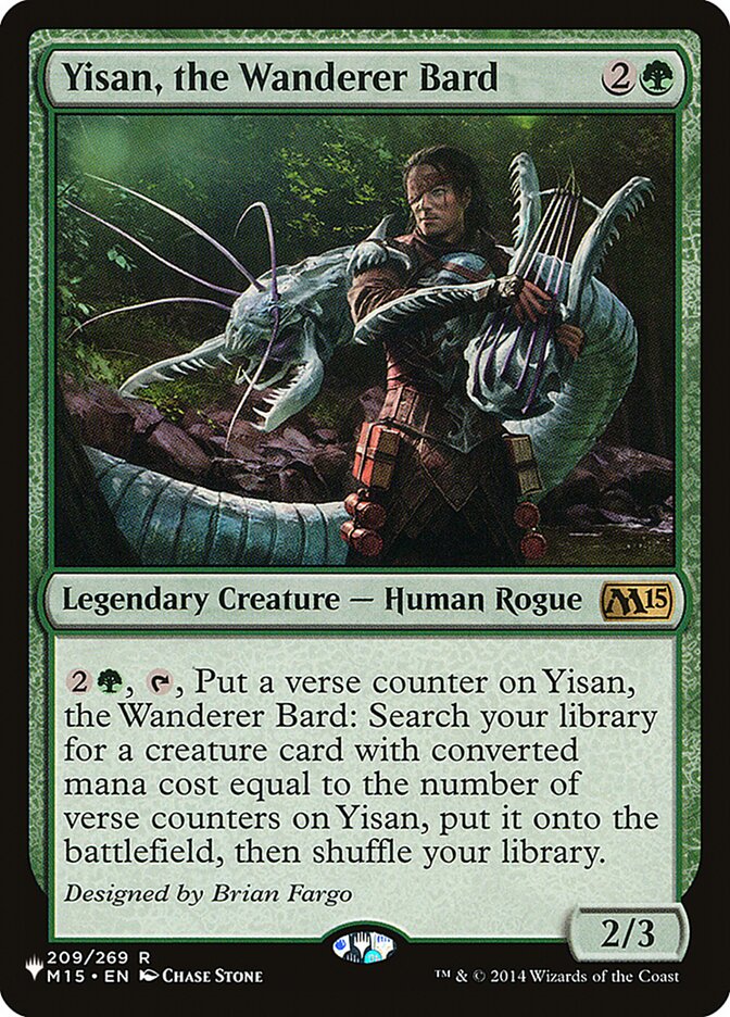 Yisan, the Wanderer Bard [The List] | Gear Gaming Fayetteville