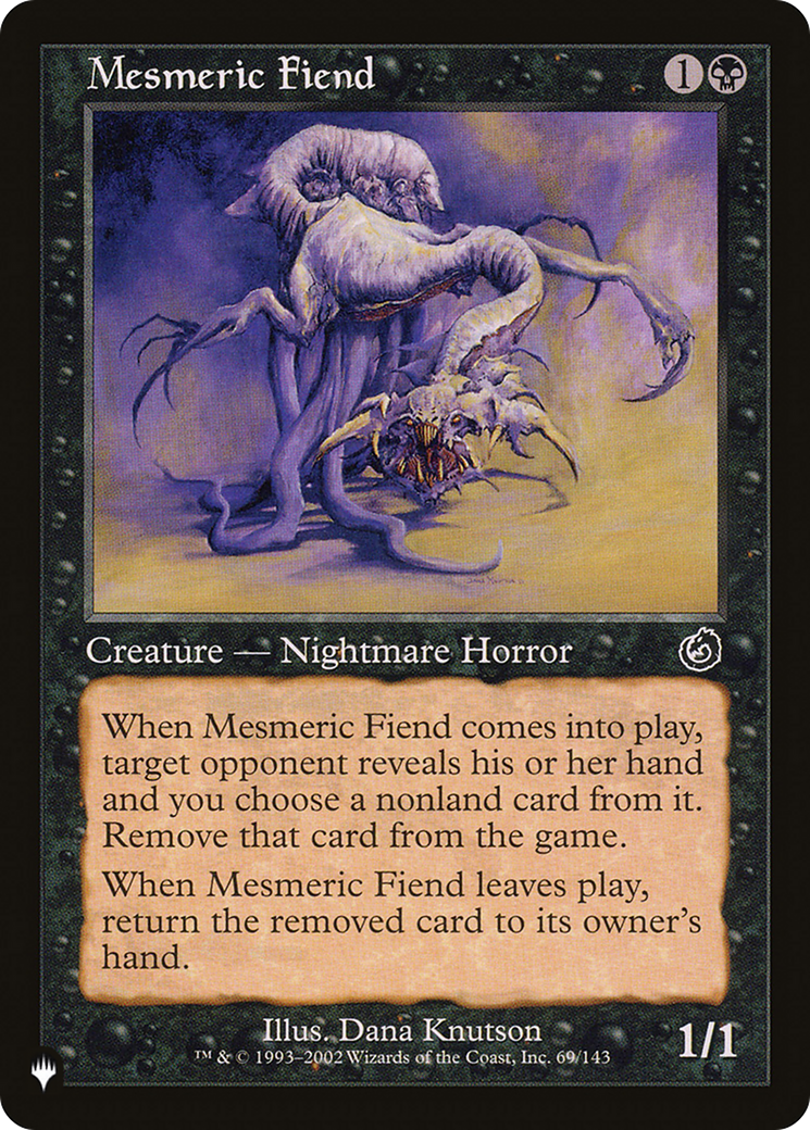 Mesmeric Fiend [The List Reprints] | Gear Gaming Fayetteville