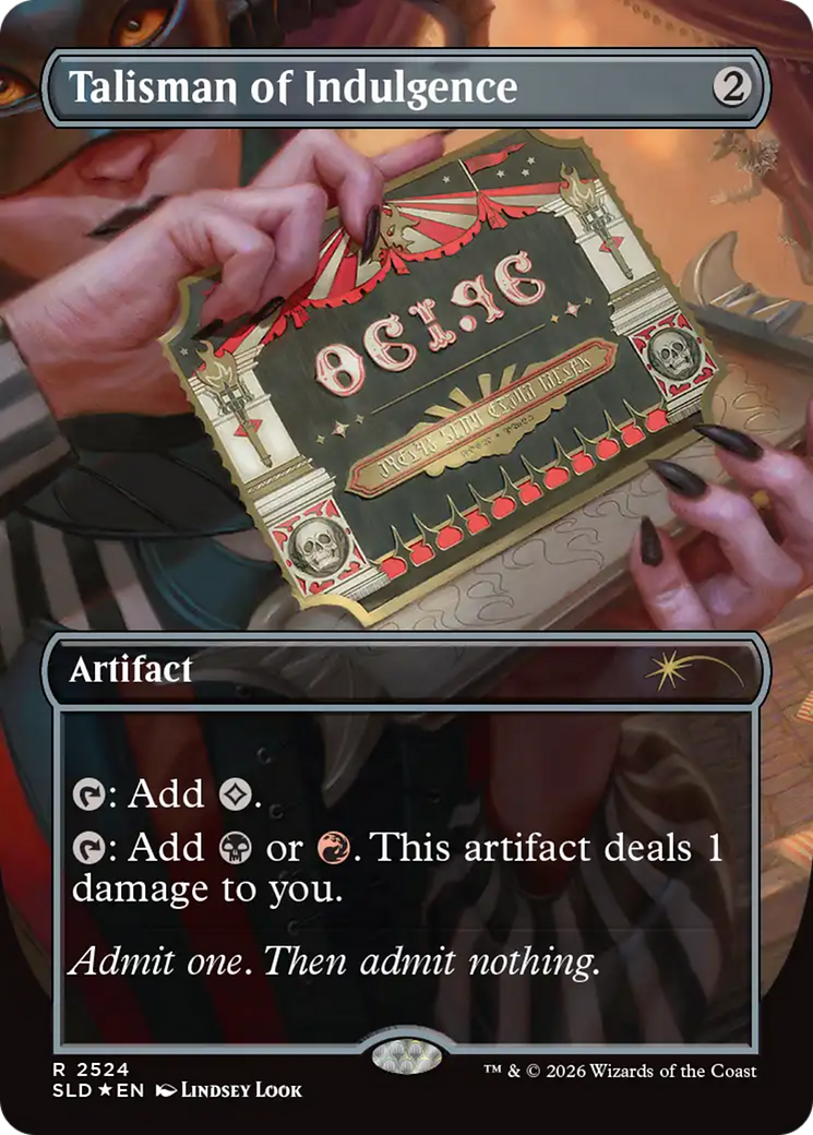 Talisman of Indulgence [Secret Lair Drop Series] | Gear Gaming Fayetteville