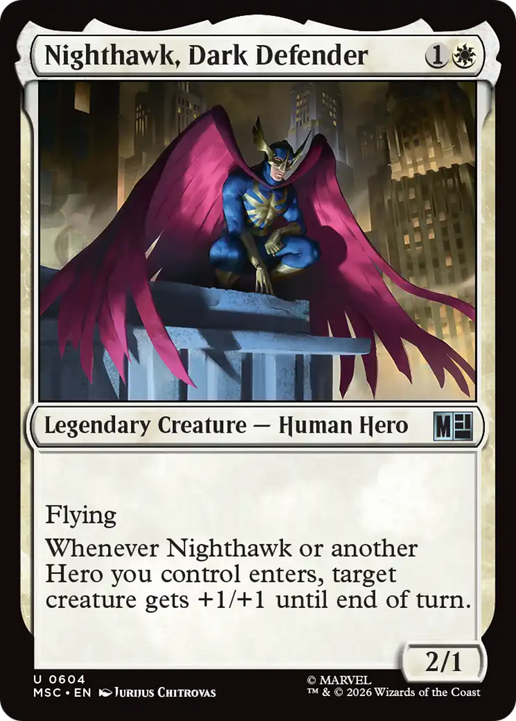 Nighthawk, Dark Defender [Marvel Super Heroes Commander] | Gear Gaming Fayetteville