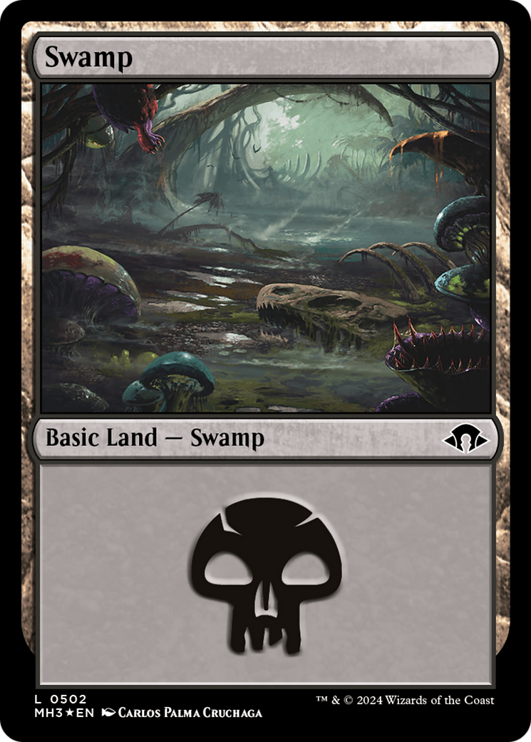 Swamp (0502) (Ripple Foil) [Modern Horizons 3] | Gear Gaming Fayetteville