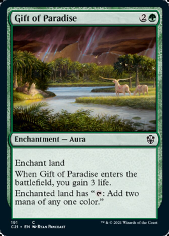 Gift of Paradise [Commander 2021] | Gear Gaming Fayetteville