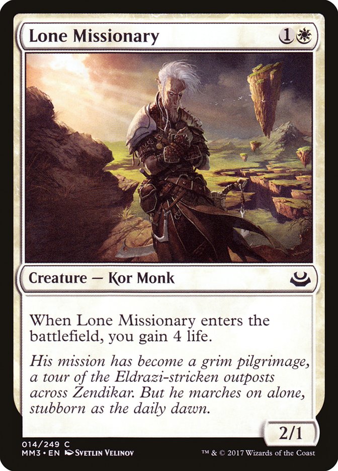 Lone Missionary [Modern Masters 2017] | Gear Gaming Fayetteville