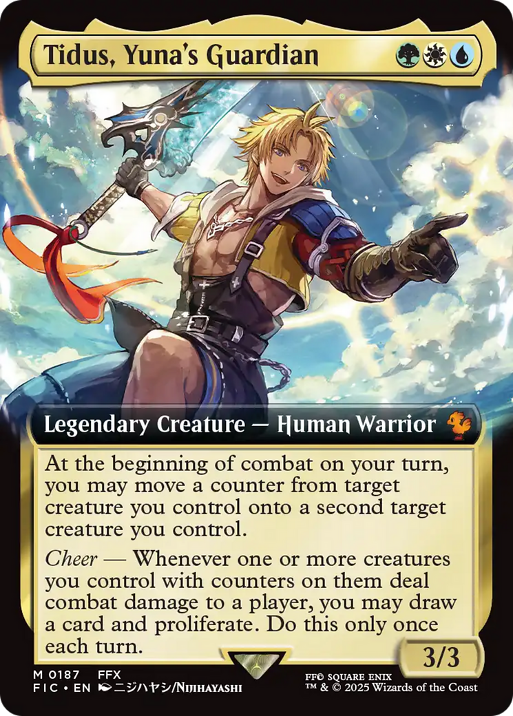 Tidus, Yuna's Guardian (Extended Art) [FINAL FANTASY Commander] | Gear Gaming Fayetteville