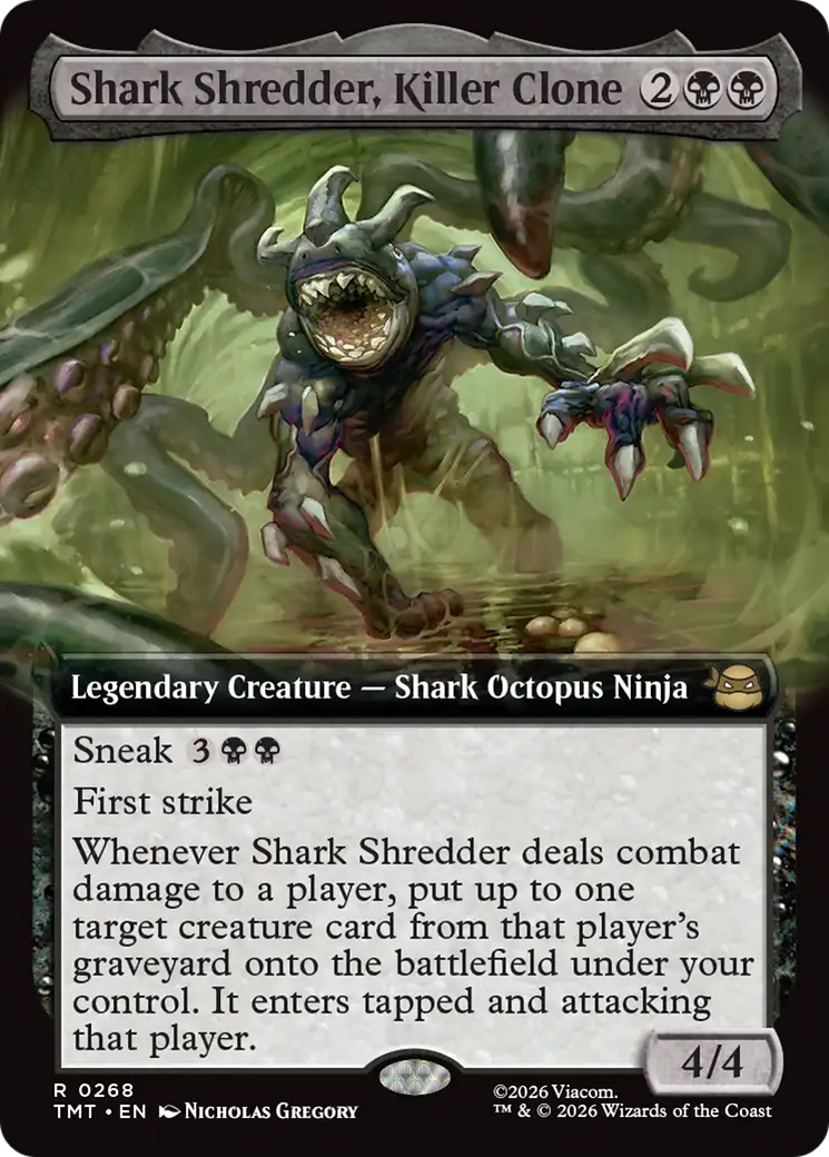 Shark Shredder, Killer Clone (Extended Art) [Teenage Mutant Ninja Turtles] | Gear Gaming Fayetteville