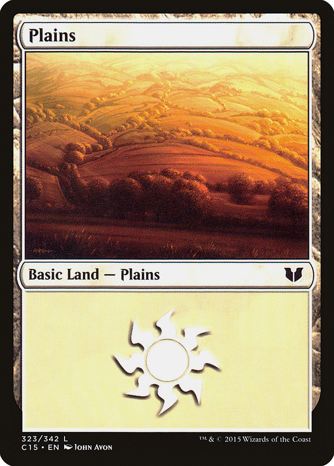 Plains (323) [Commander 2015] | Gear Gaming Fayetteville