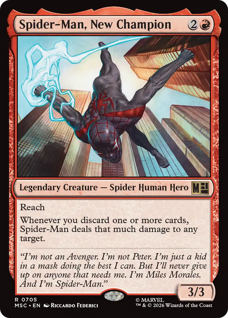 Spider-Man, New Champion [Marvel Super Heroes Commander] | Gear Gaming Fayetteville