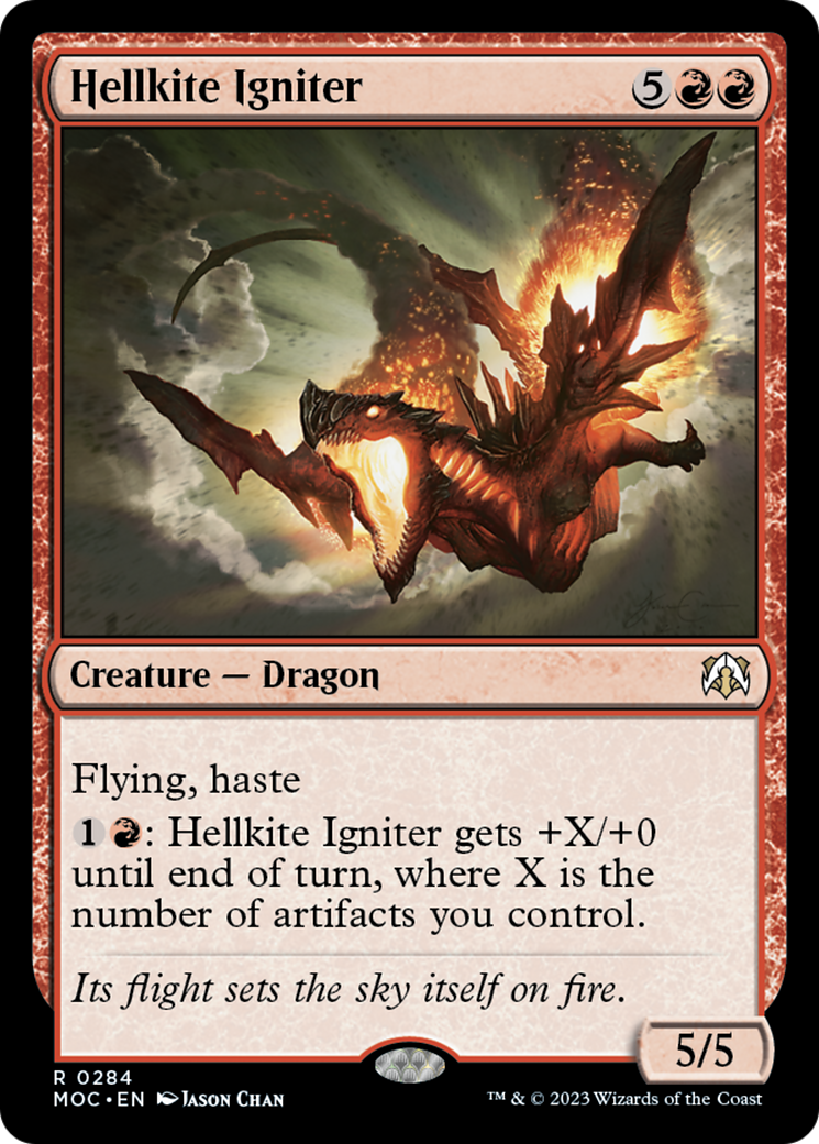 Hellkite Igniter [March of the Machine Commander] | Gear Gaming Fayetteville