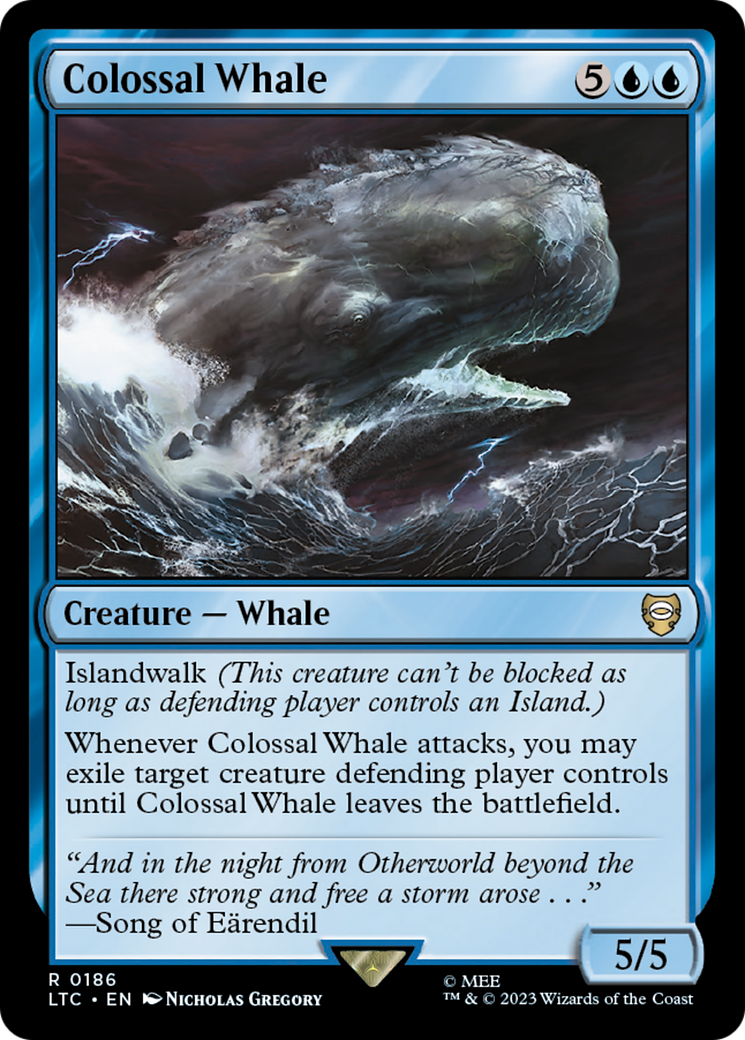 Colossal Whale [The Lord of the Rings: Tales of Middle-Earth Commander] | Gear Gaming Fayetteville