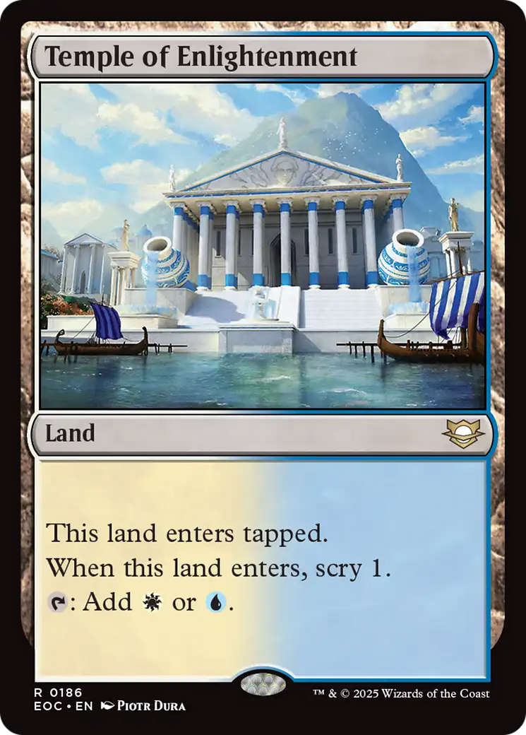 Temple of Enlightenment [Edge of Eternities Commander] | Gear Gaming Fayetteville