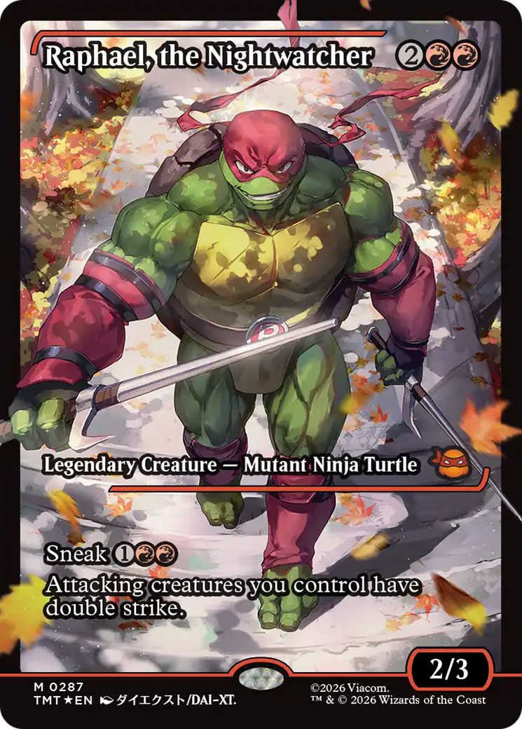 Raphael, the Nightwatcher (Showcase) [Teenage Mutant Ninja Turtles] | Gear Gaming Fayetteville