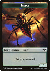 Spirit // Insect (013) Double-Sided Token [Commander 2020 Tokens] | Gear Gaming Fayetteville