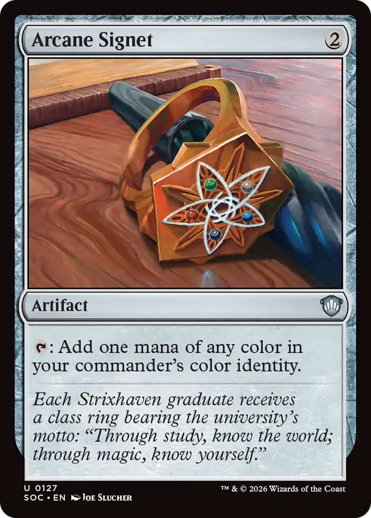 Arcane Signet [Secrets of Strixhaven Commander] | Gear Gaming Fayetteville
