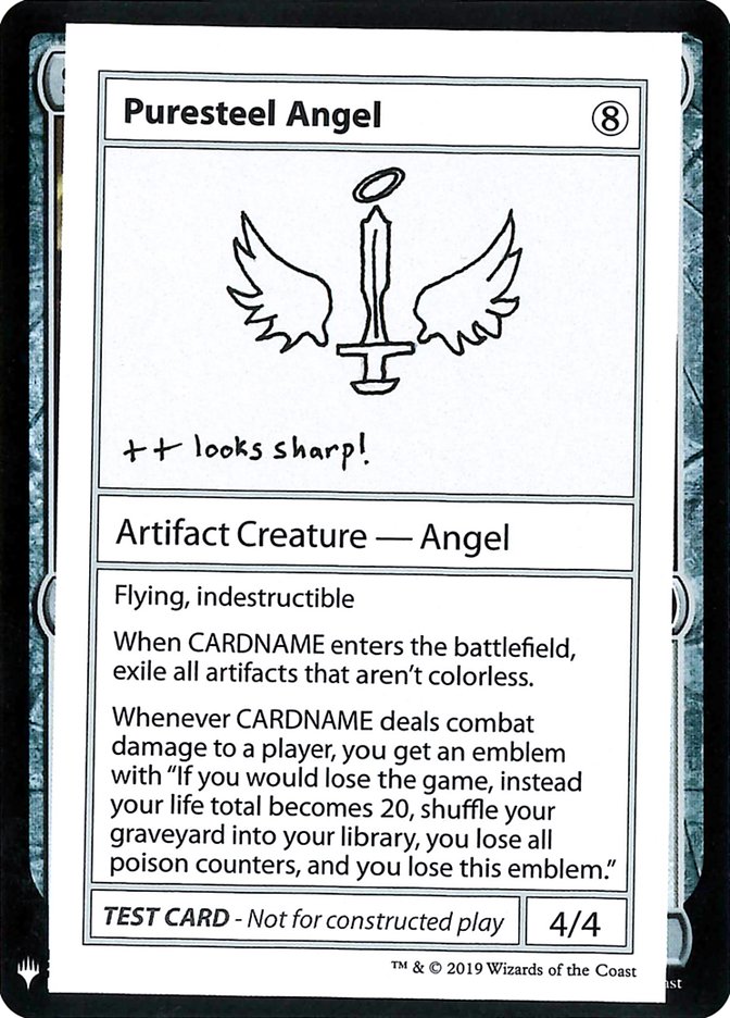 Puresteel Angel [Mystery Booster Playtest Cards] | Gear Gaming Fayetteville