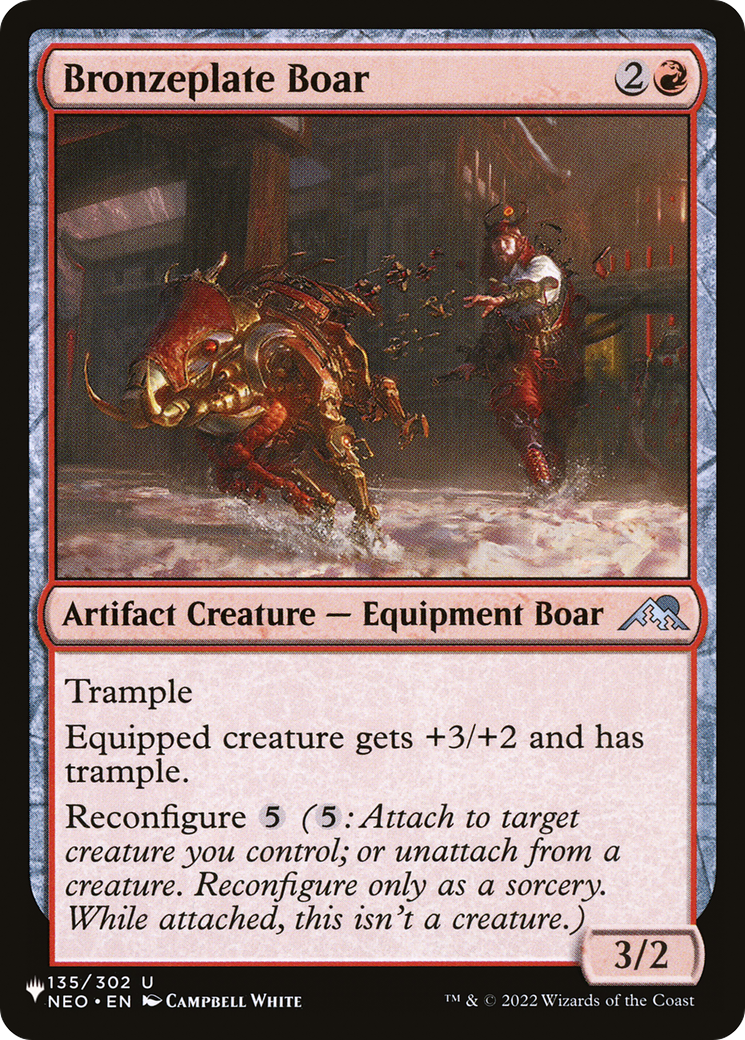 Bronzeplate Boar [The List Reprints] | Gear Gaming Fayetteville